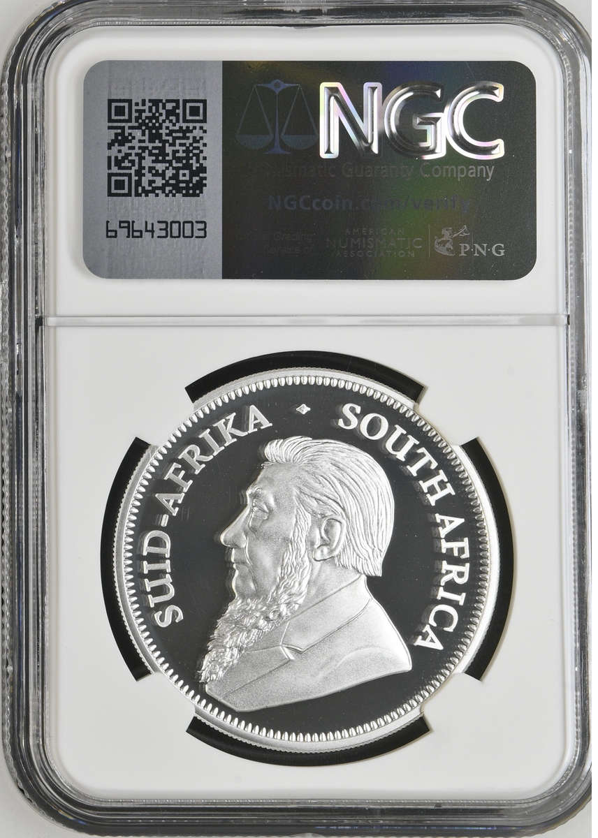2023 Krugerrand Privy Mint Mark 1oz Fine Silver PF69 Ultra Cameo NGC 2nd Finest Grade