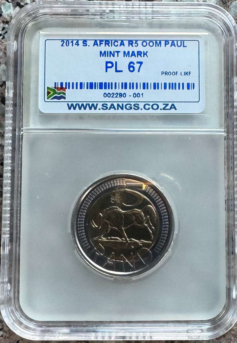 2014 RSA OOM PAUL R5 - PL67 - SANGS GRADED - 499 MINTED