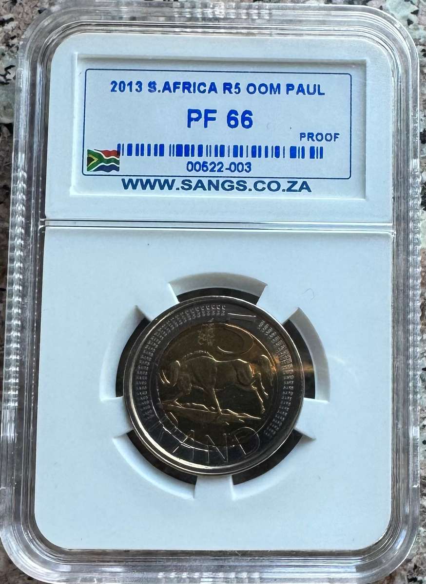 2013 RSA OOM PAUL R5 - PF66 - SANGS GRADED - 499 MINTED