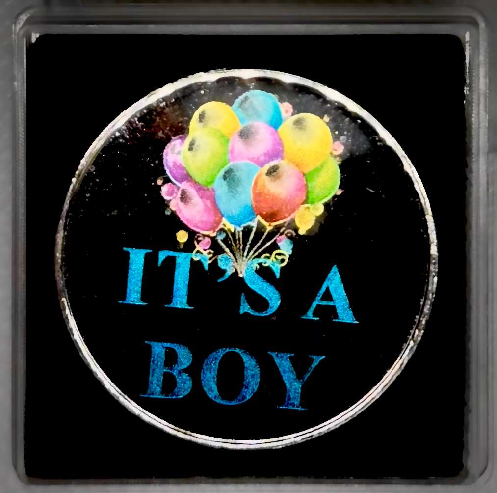 1oz SILVER BAR - PERSONALIZED GIFT BARS & ROUNDS 999.9 PURE SILVER BnG MINT & REFINERY