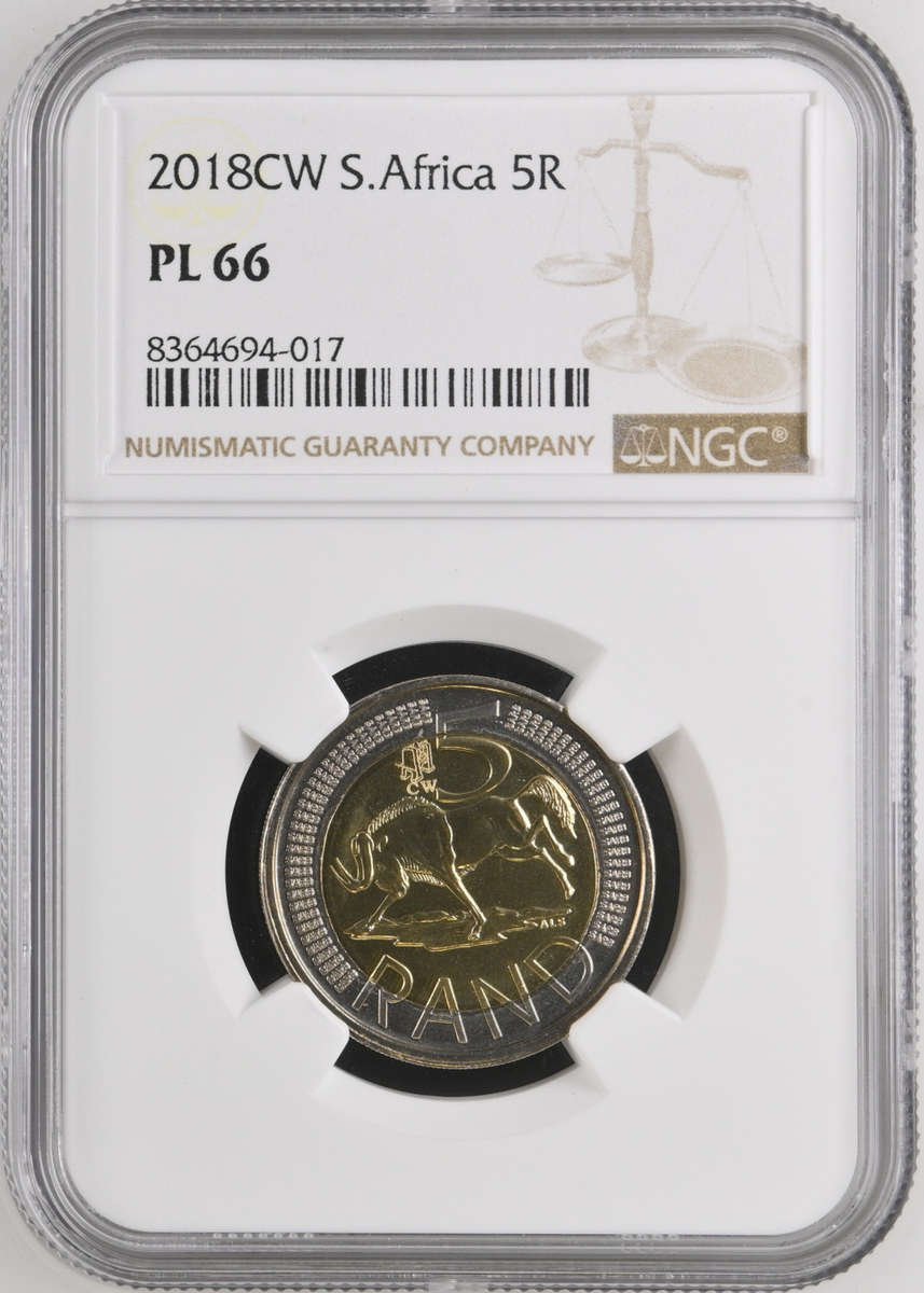 2018 RSA OOM PAUL R5 - PL66 - NGC GRADED