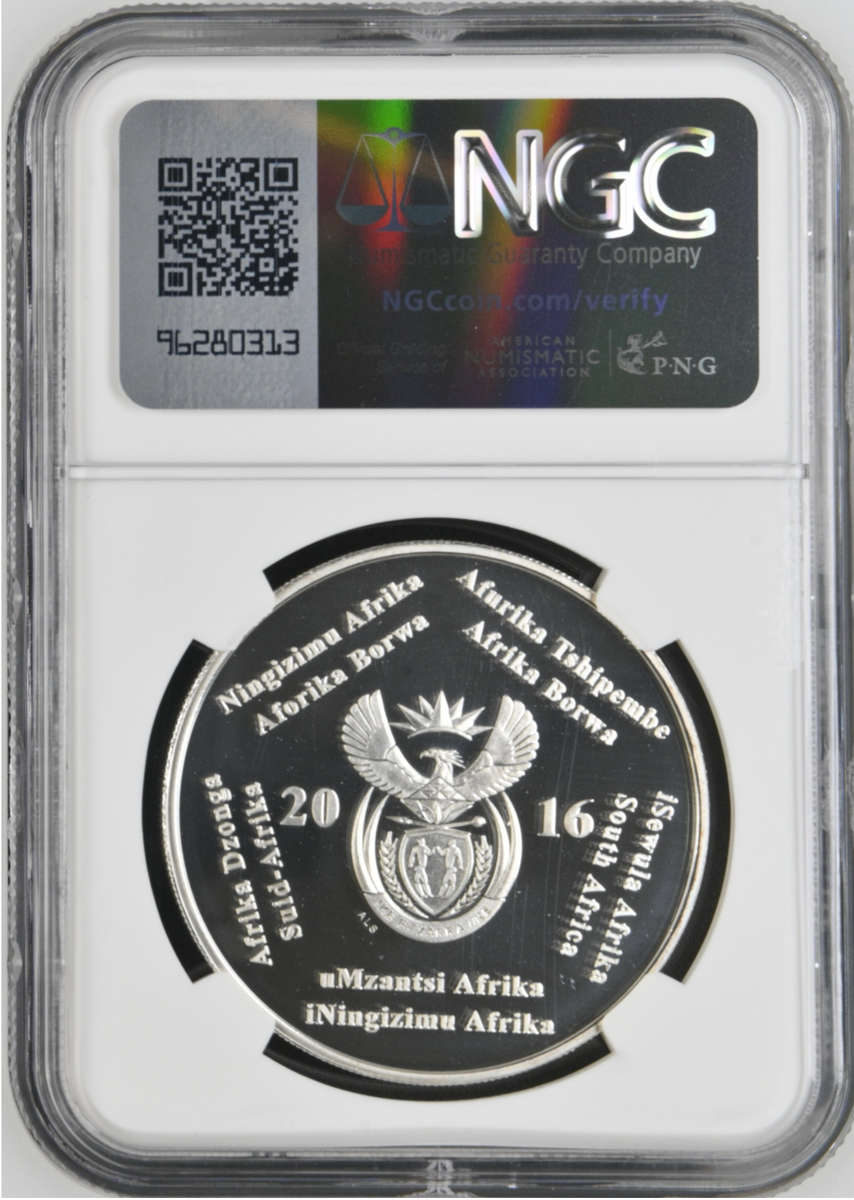 2016 SA S2R - THE DOLOS SA INVENTIONS - 1oz SILVER - PF69 UC - NGC