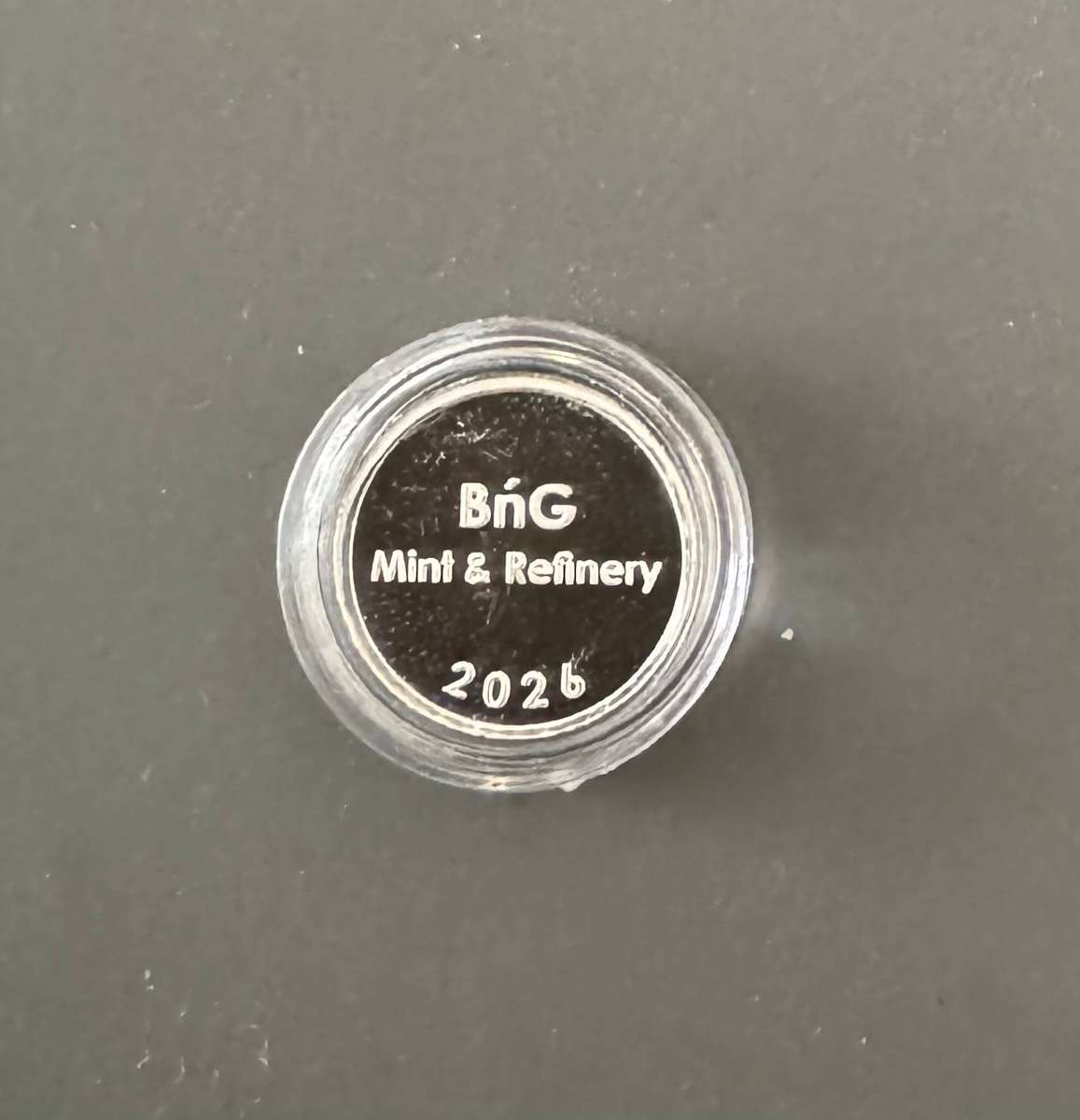 1/10oz SILVER 999.9 FINE - 1 SILVO 2026 - CERTIFIED & MINT BAG