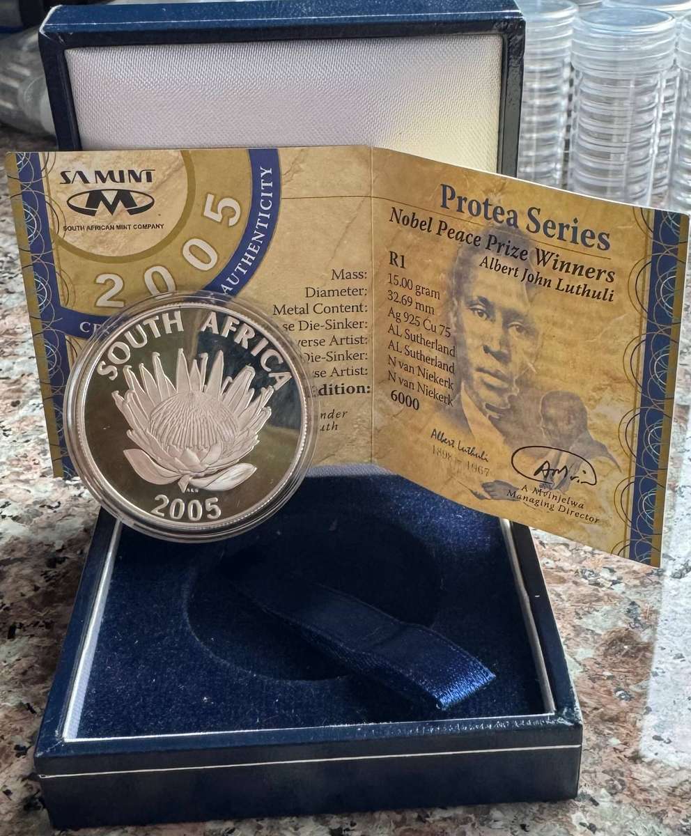 2005 SILVER RAND - LUTHULI - PROOF