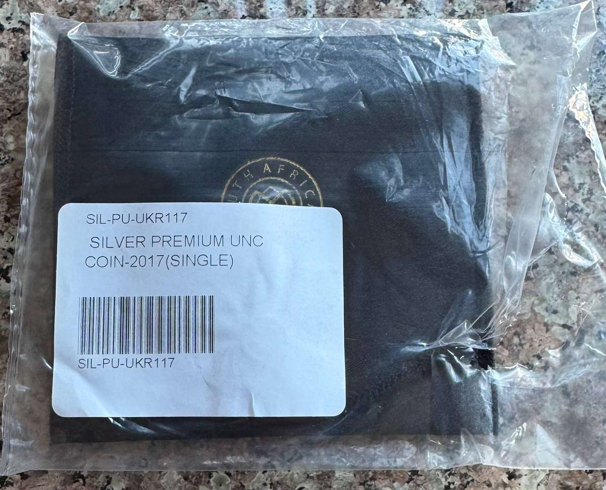 2017 Krugerrand 1oz FINE Silver 50th ANNIVERSARY - brand new UNC