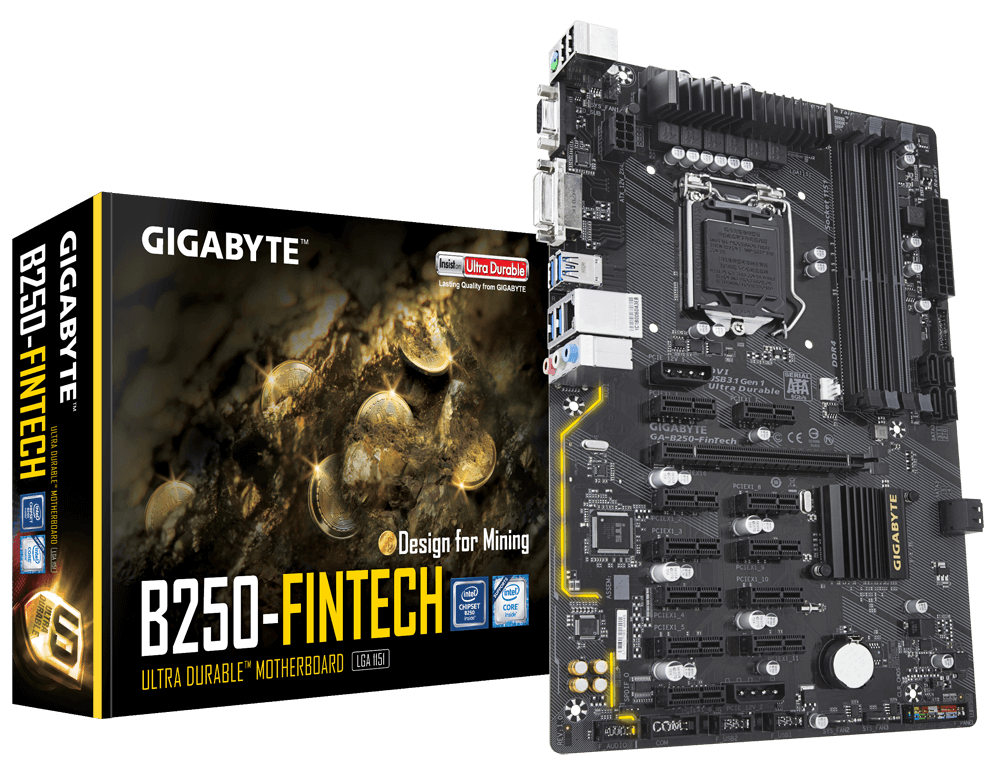 Gigabyte B250 Fintech Motherboard