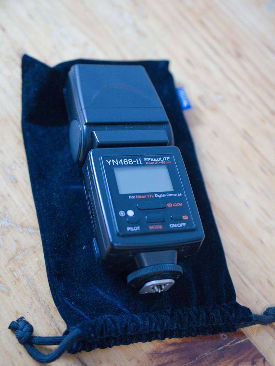 YONGNUO YN-468 (Mark II) iTTL Speedlight Flash (for Nikon)