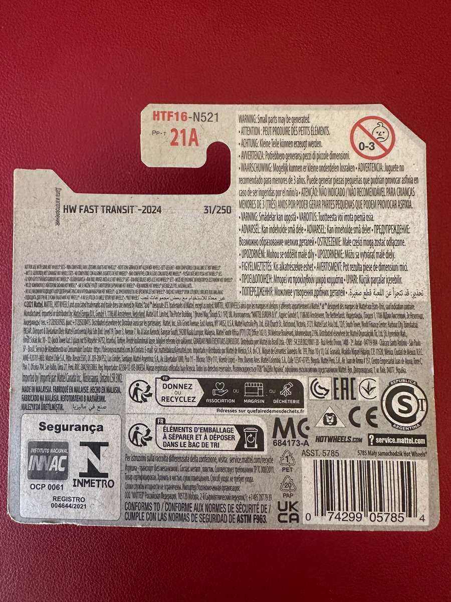 2024 Hot Wheels Ain't Fare (Treasure Hunt)