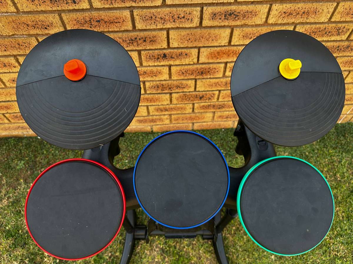 Rock Band Guitar & Drums | Untested/Incomplete | Playstation 3 (Read Description)