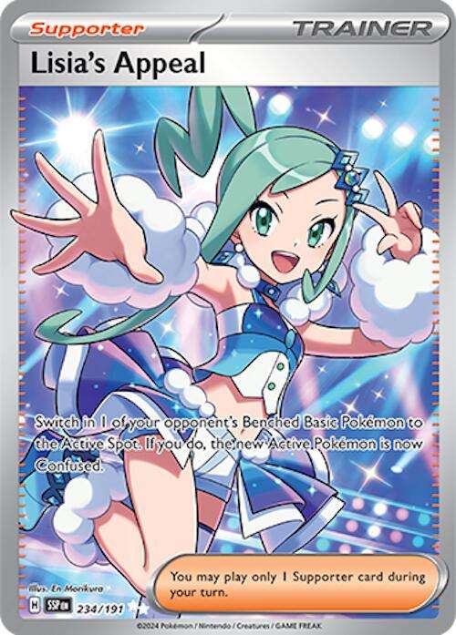 Pokemon Lisia's Appeal 234/191 - Surging Sparks [NM]