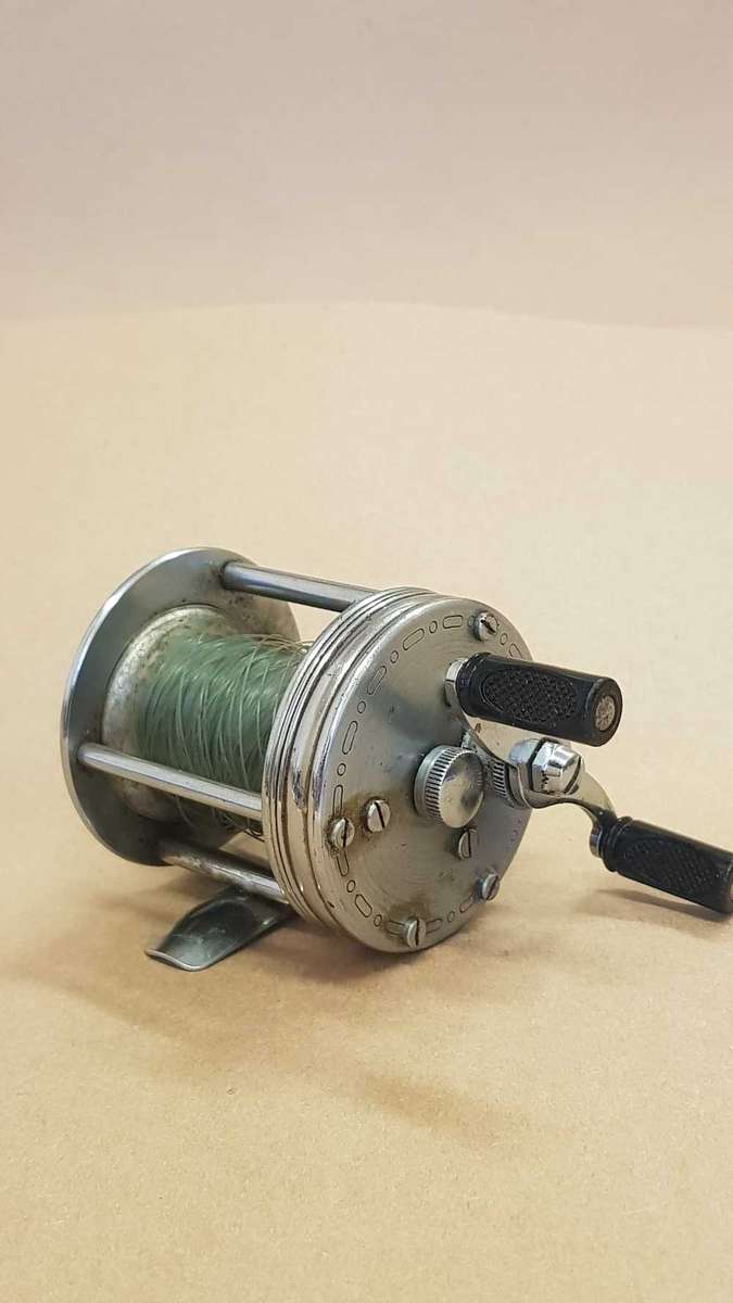 Record No 1800 fishing reel.  Made by ABU in Sweden.