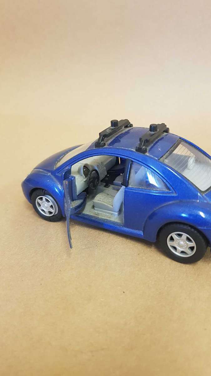 Scale model VW Beetle. 1:32 scale.  By Kinsmart.