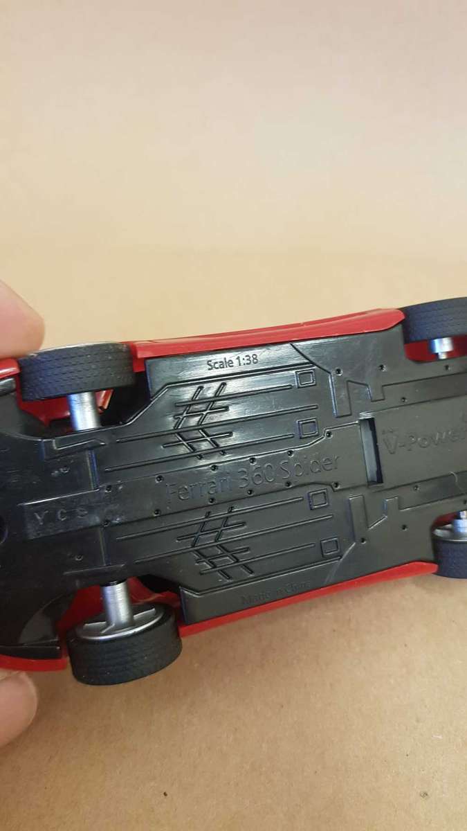 V-Power collectable Ferrari 360 Spider. Scale model. 1:38.