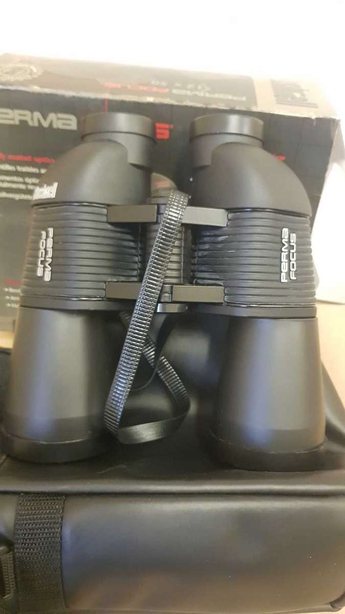 Bushnell Perma Focus 12x50 binoculars.