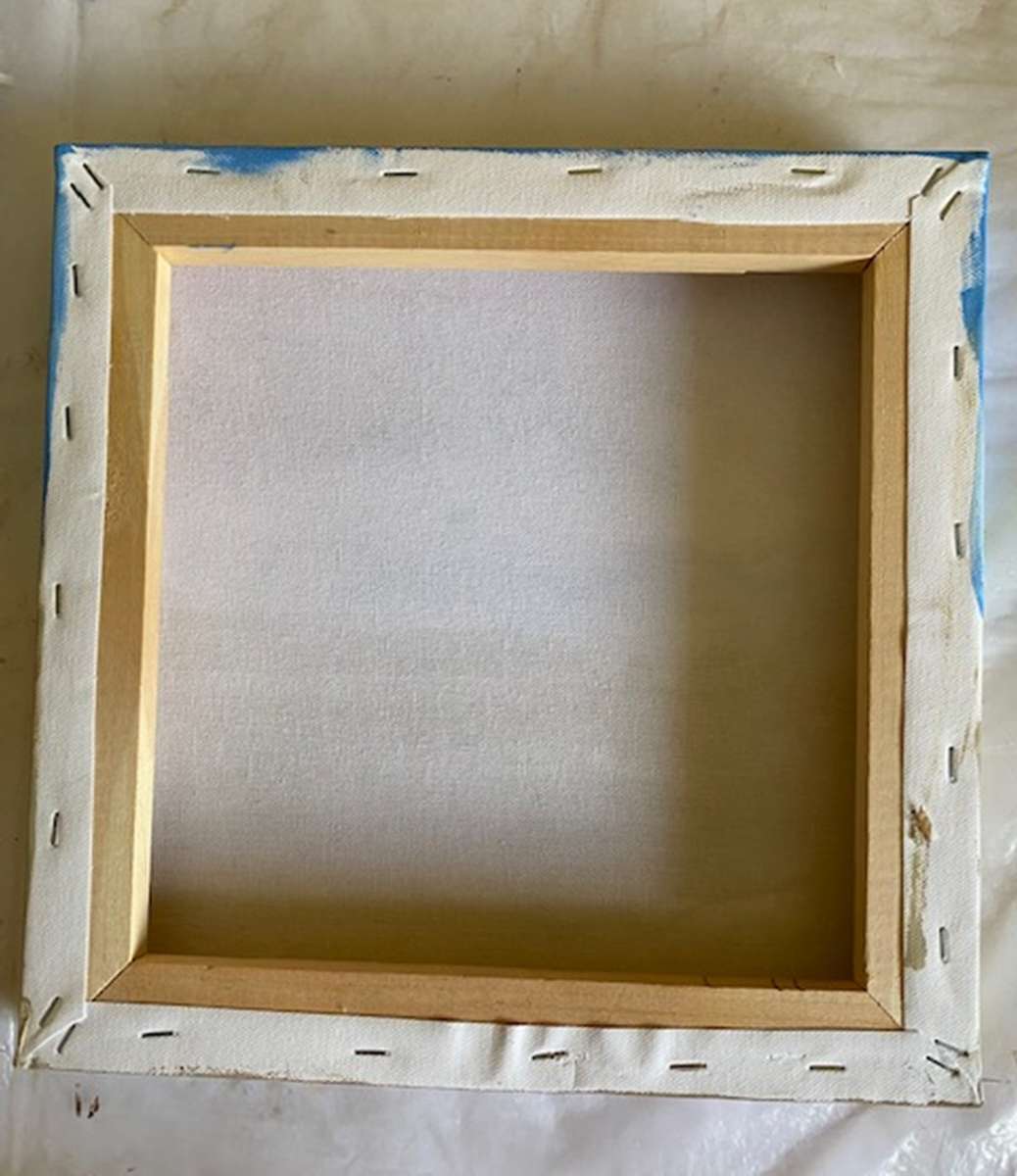 Standing With Birds, Oil Painting