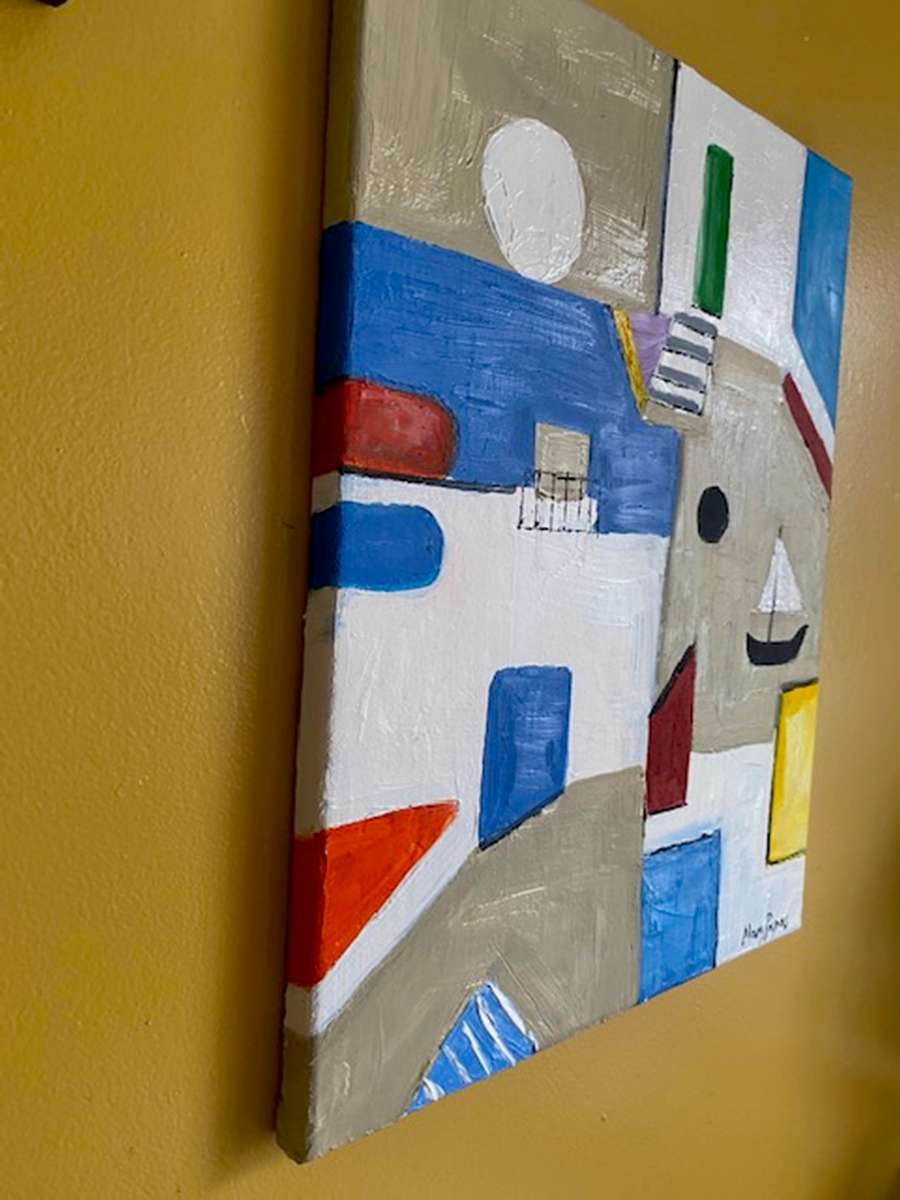 Memories of the Past, oil painting