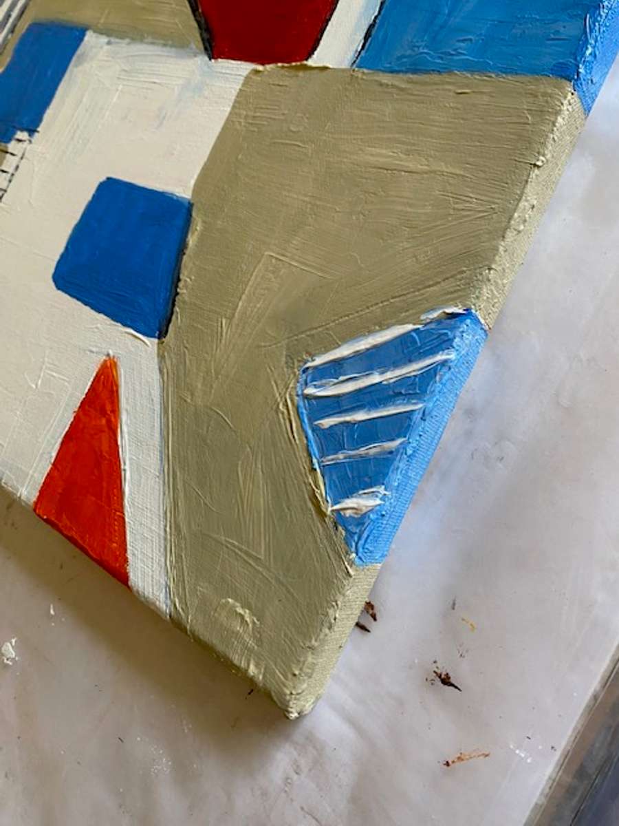 Memories of the Past, oil painting