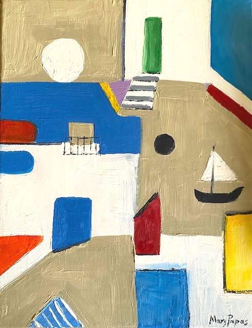 Memories of the Past, oil painting