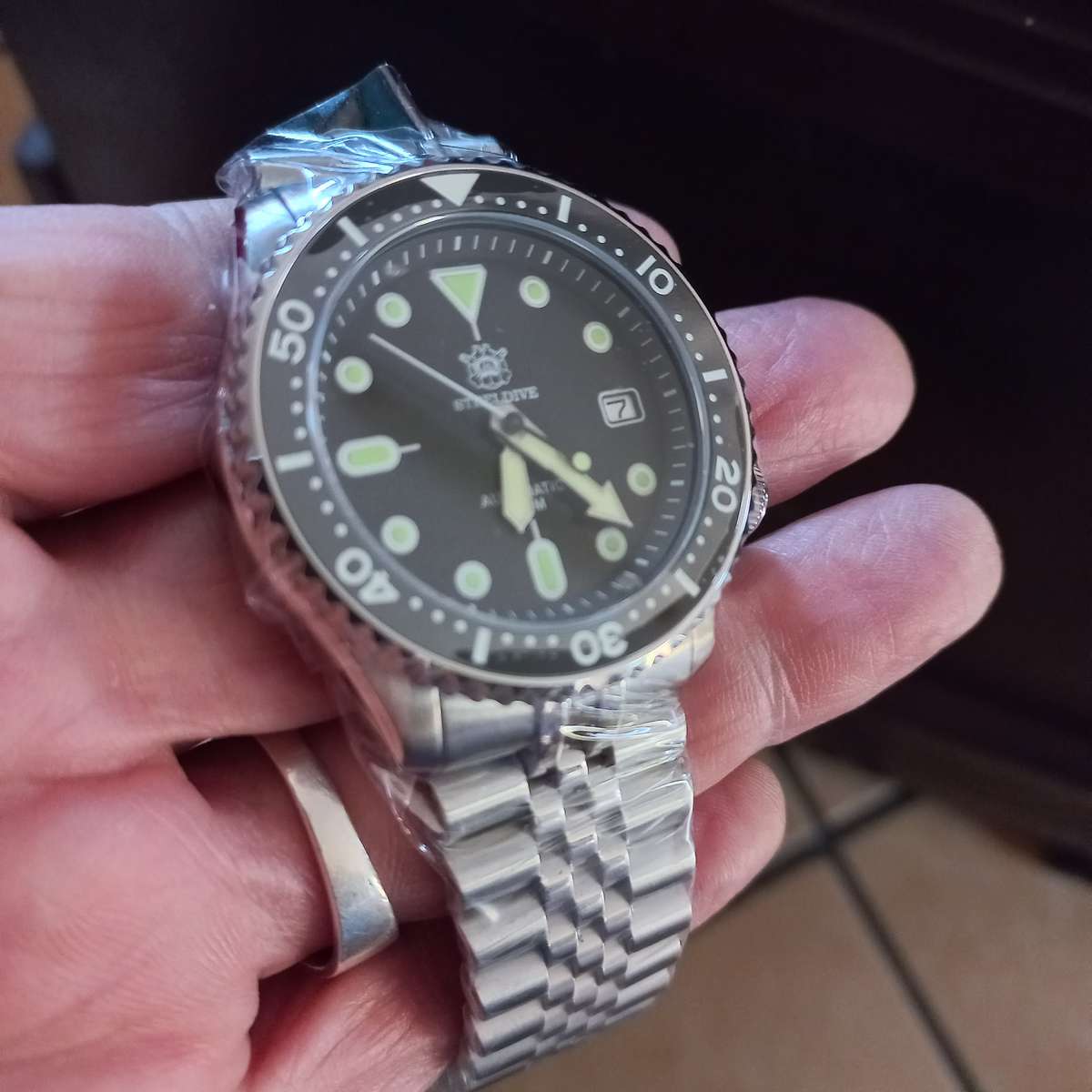 Steeldive SKX007 200m Diver-SEIKO NH35A 24 JEWELS AUTOMATIC MVT