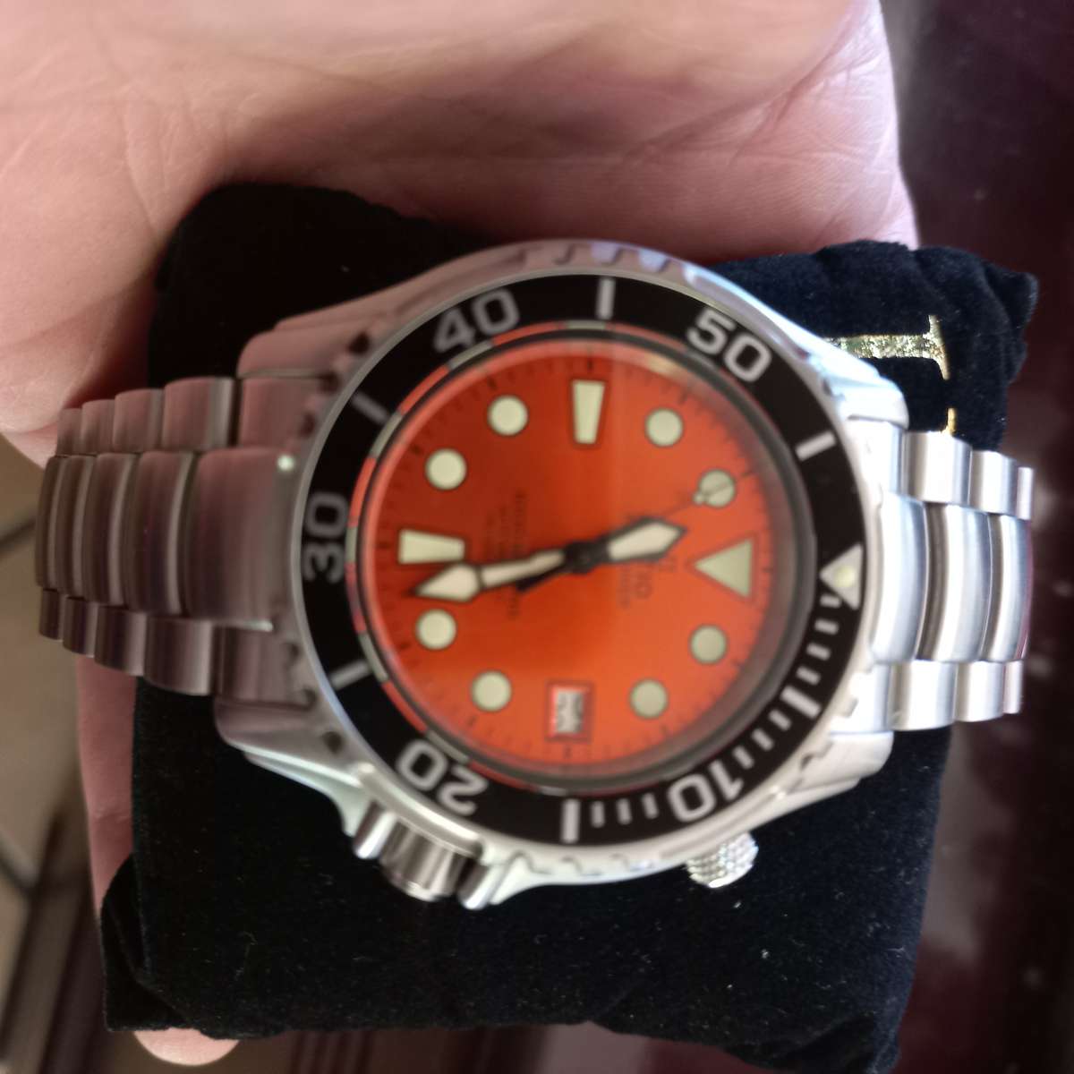 Freediver Ratio 1000m Helium valve Seiko Automatic mvt