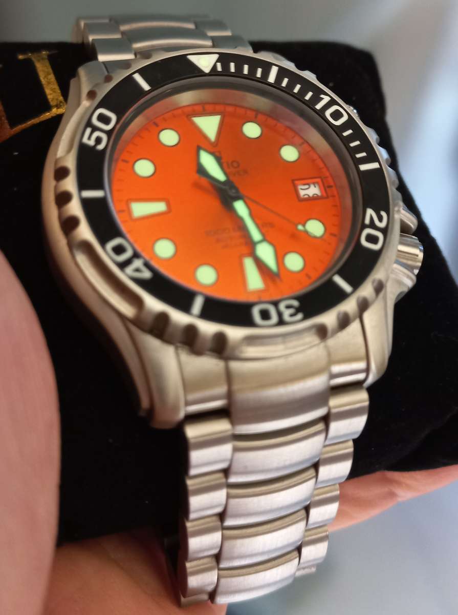 Freediver Ratio 1000m Helium valve Seiko Automatic mvt