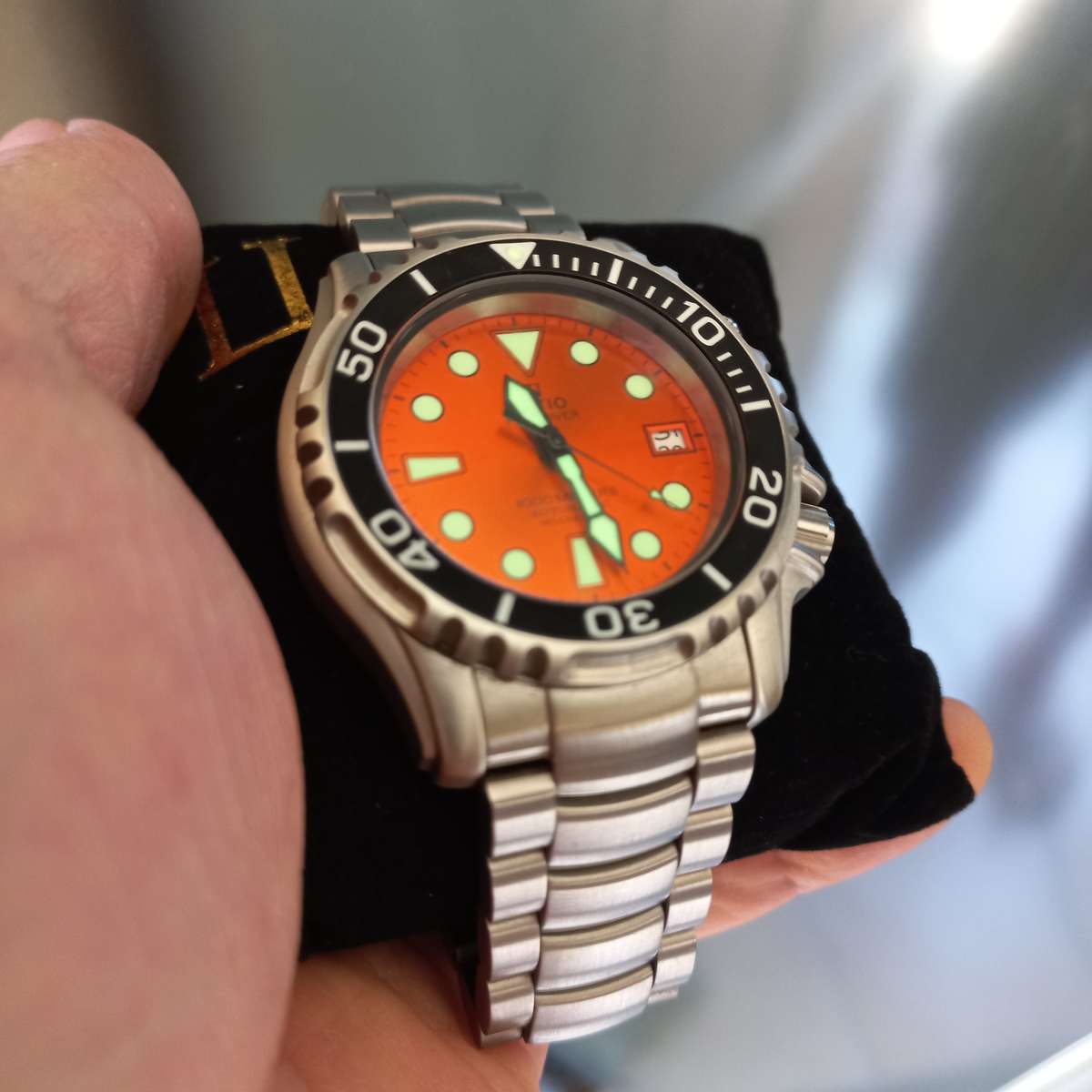 Freediver Ratio 1000m Helium valve Seiko Automatic mvt