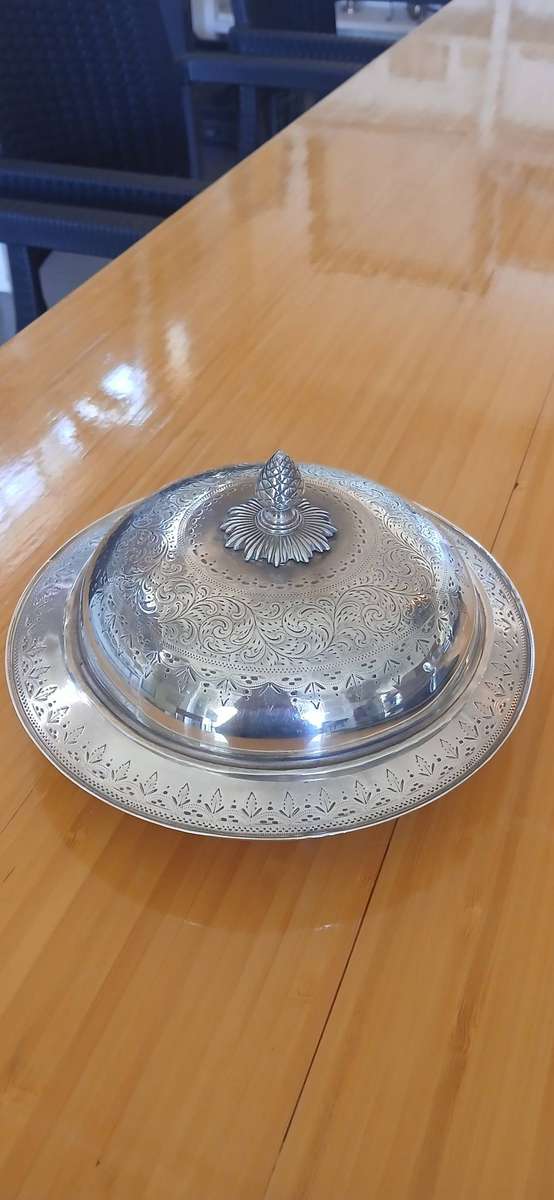 Silver Hallmarked Bowl with Lid