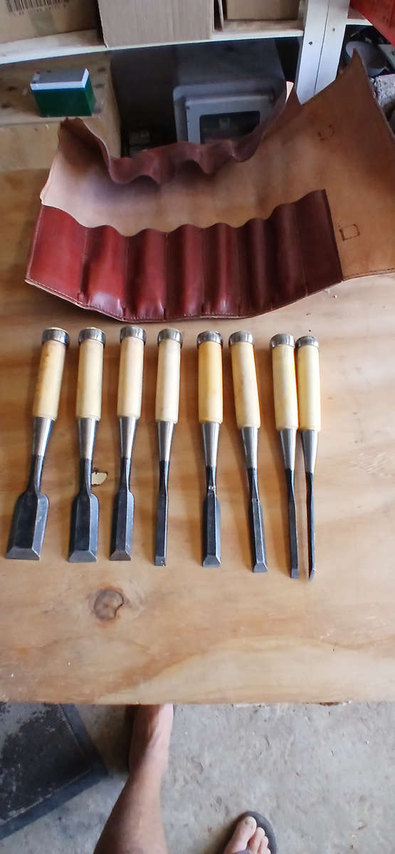 Oire Nomi Japanese Bench Chisel Set Of 8