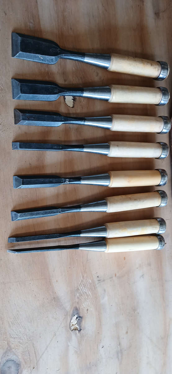 Oire Nomi Japanese Bench Chisel Set Of 8