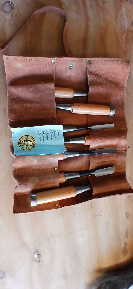 IYOROI JAPANESE WOOD CHISELS X 7