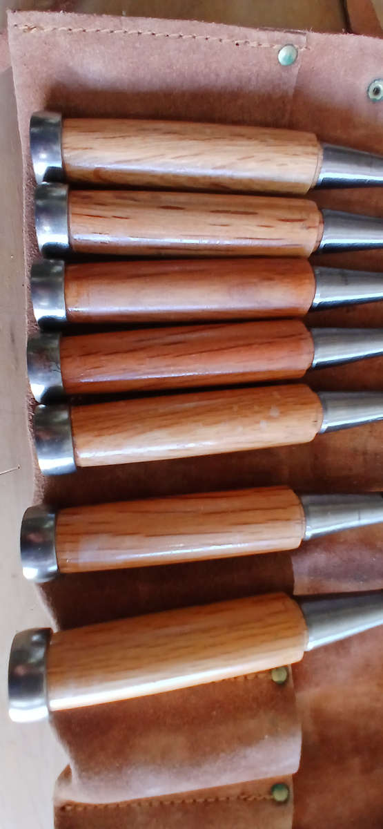 IYOROI JAPANESE WOOD CHISELS X 7