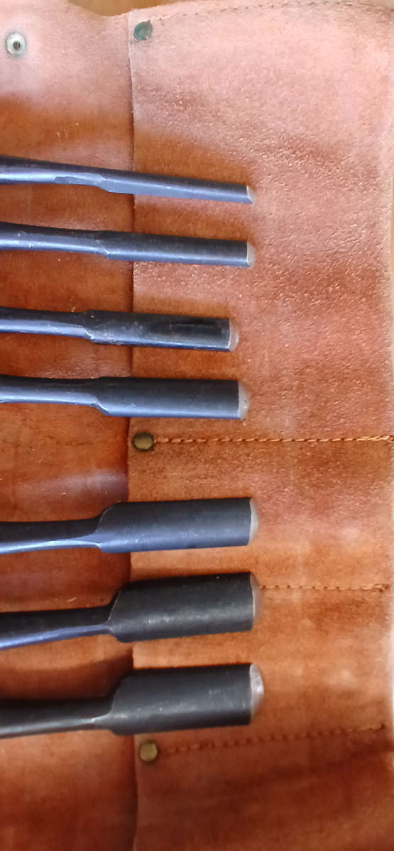 IYOROI JAPANESE WOOD CHISELS X 7