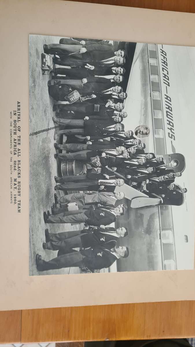 Vintage photos of British Lions, All Blacks etc