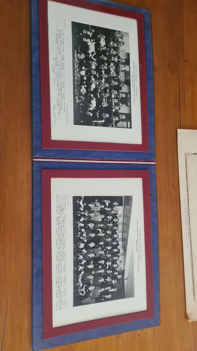 Vintage photos of British Lions, All Blacks etc