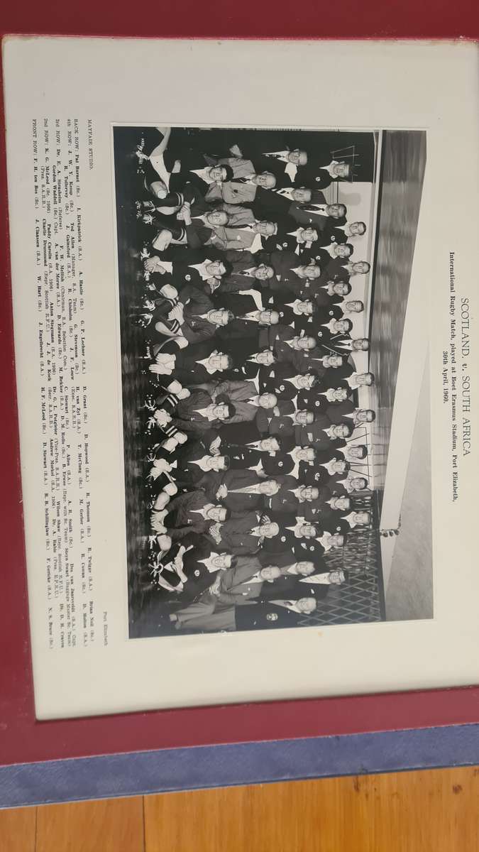 Vintage photos of British Lions, All Blacks etc