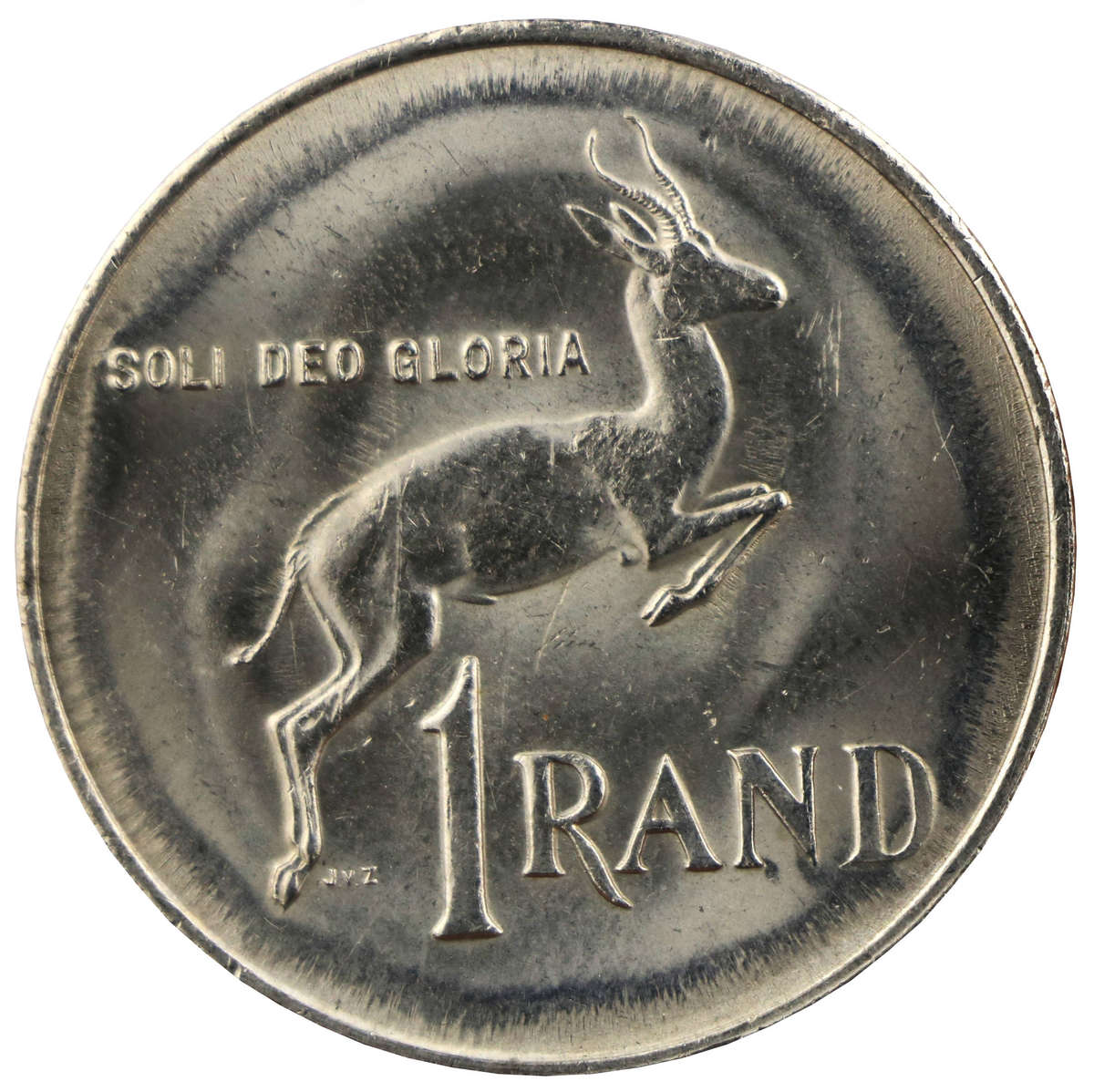 Error 1985 South Africa Nickel R1, Die Transfer i.e. Progressive Indirect Design Transfer (Also know