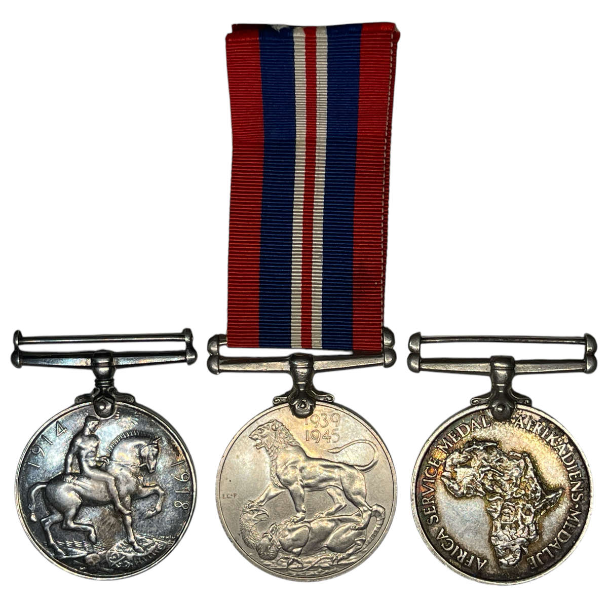WW1 and WW2 Von Berg Medal Family Lot