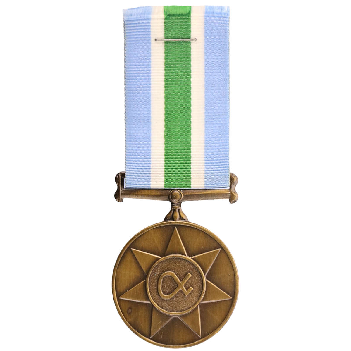 1994 South Africa Full Size Unitas Commemorative Medal with Ribbon, #258921 39mm