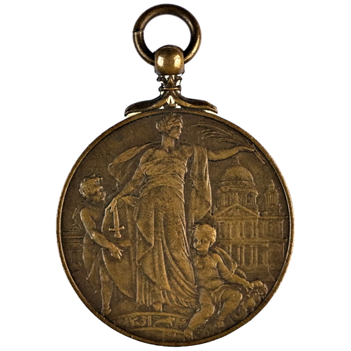 56th 1st London Infantry Division T.A. Miniature Range Medal 28mm