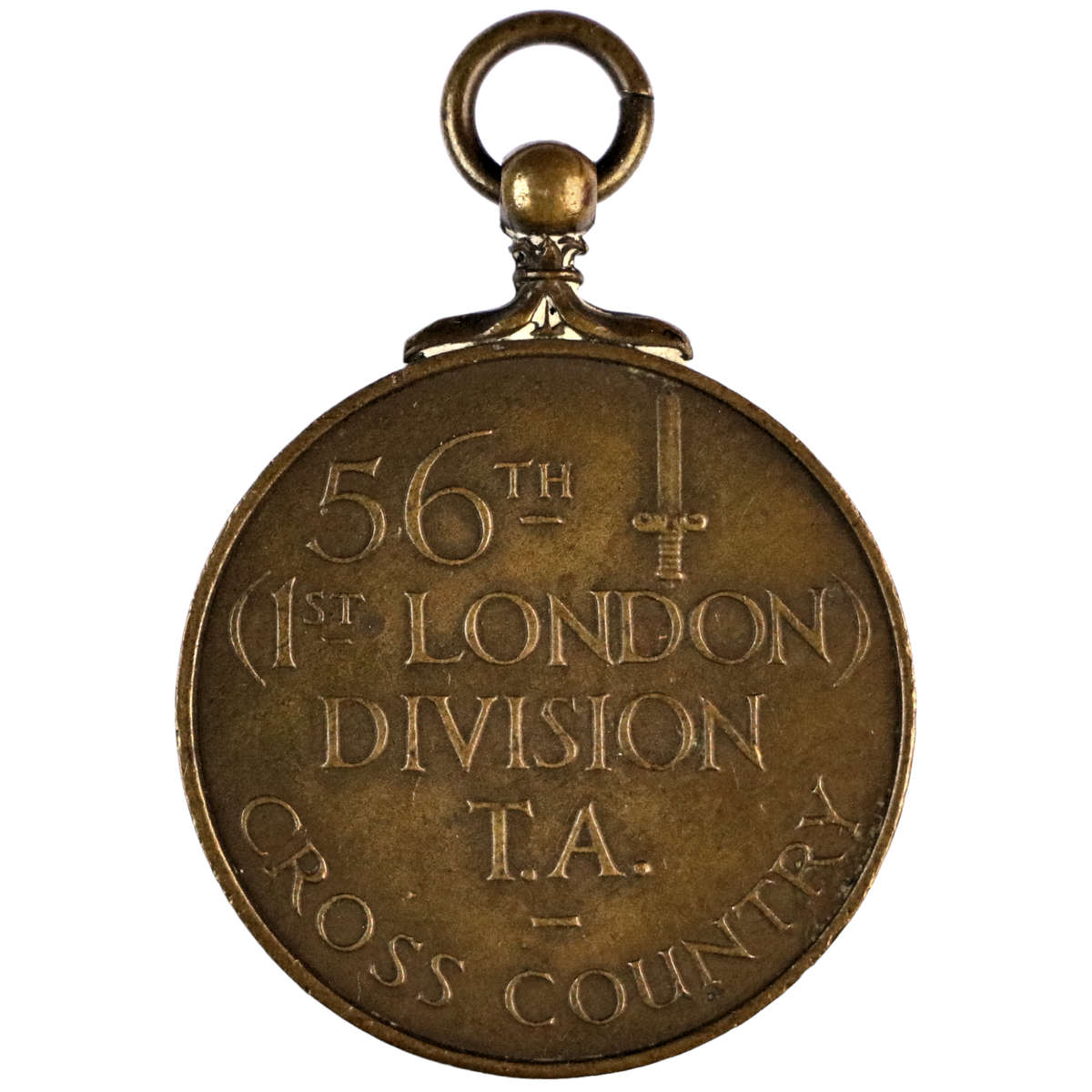 56th 1st London Infantry Division T.A. Miniature Range Medal 28mm