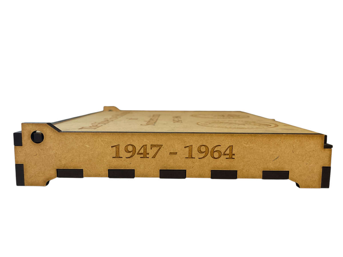 1947-64 South African Crown/5 Shilling Storage/Display Box