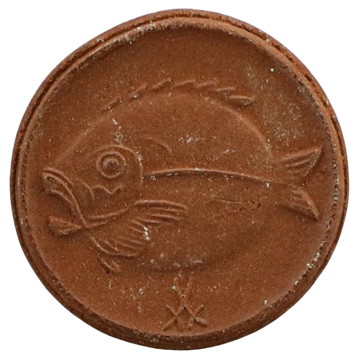 1920 German [Boldixum auf Föhr] Porcelain 50 Pfenning, 40k Minted