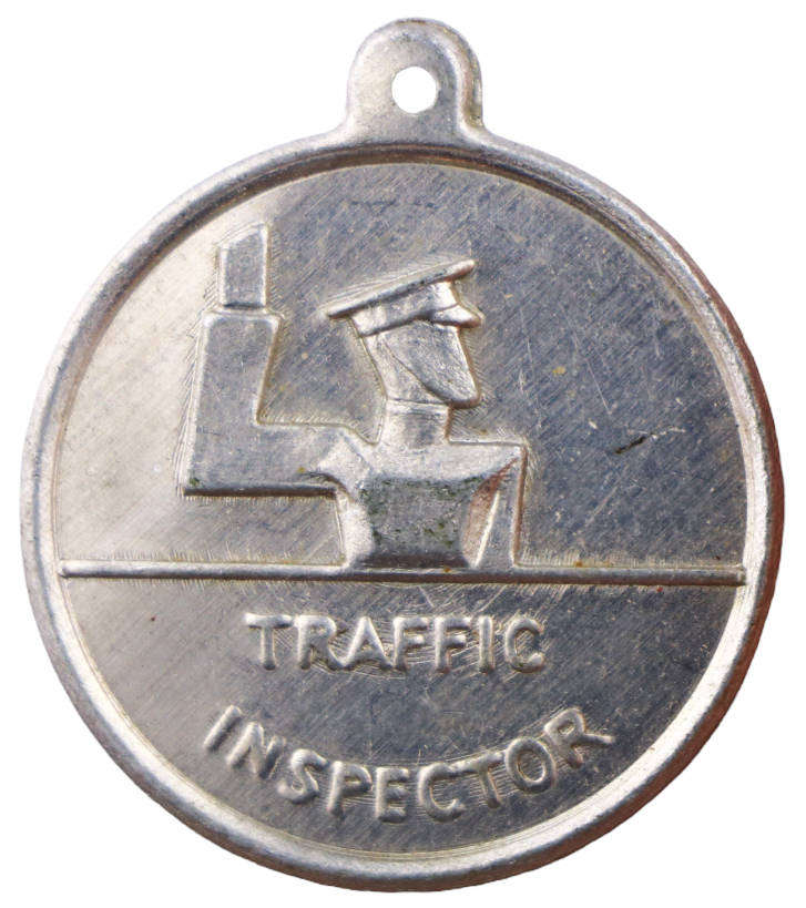 ND Traffic Inspector Aluminum badge