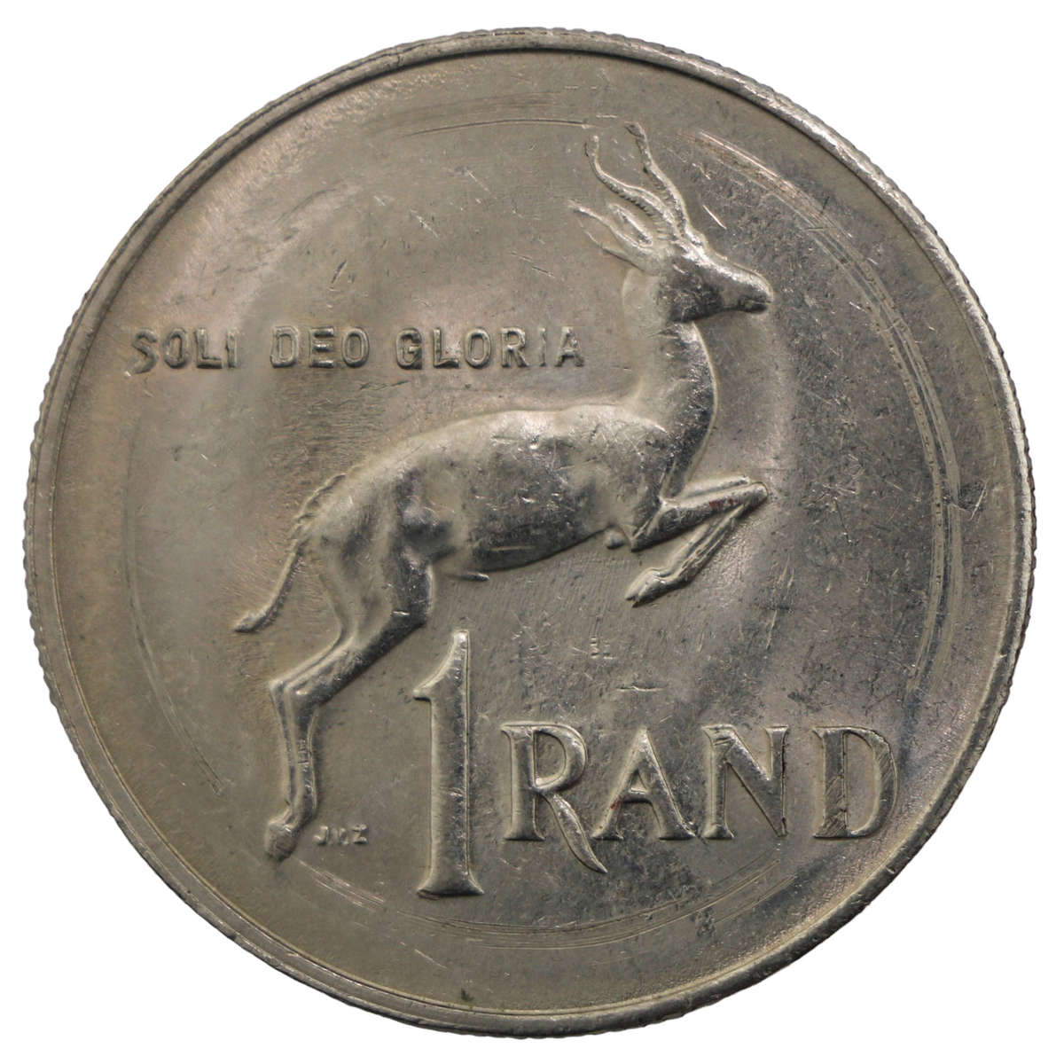 Error 1985 South Africa Nickel R1, Die Transfer i.e. Progressive Indirect Design Transfer (Also know