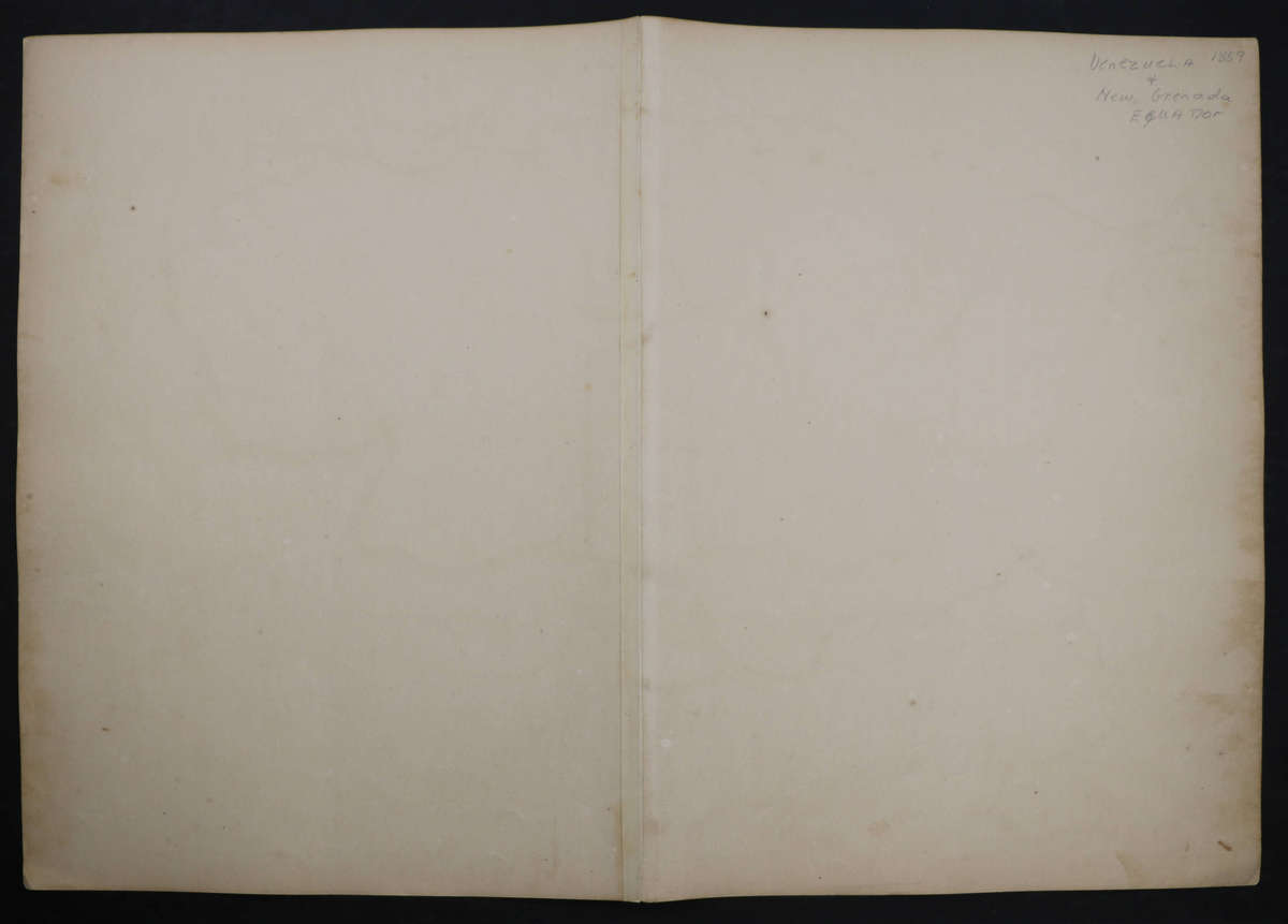 1859 Venezuela, New Granada and Ecuador by J. W. Lowry, 54.5cm x 37cm
