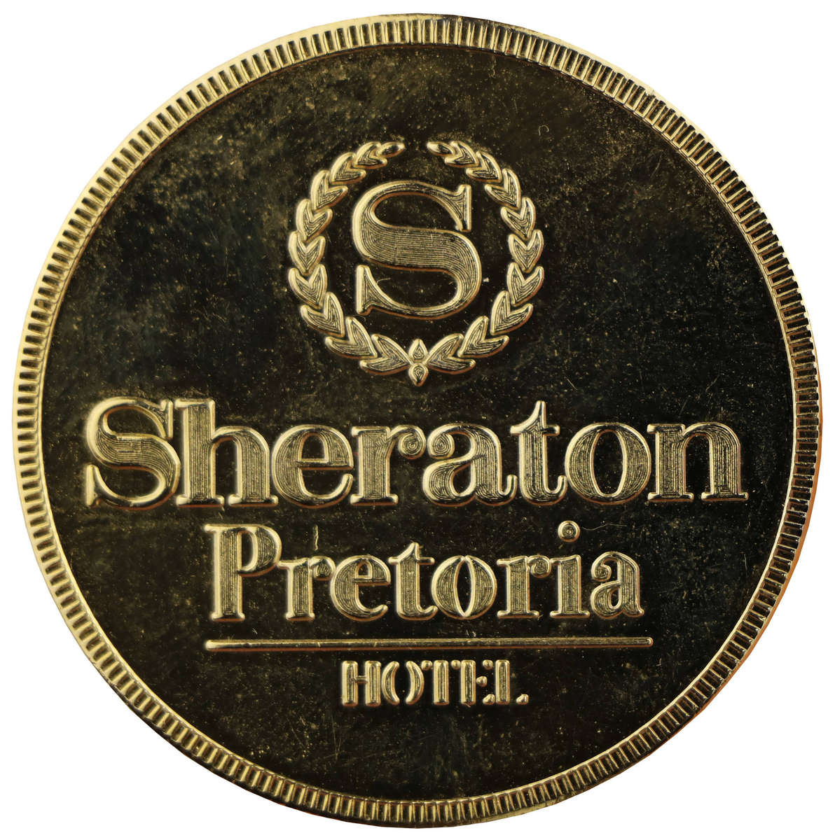 Sheraton Pretoria Hotel 10 Year anniversary medallion