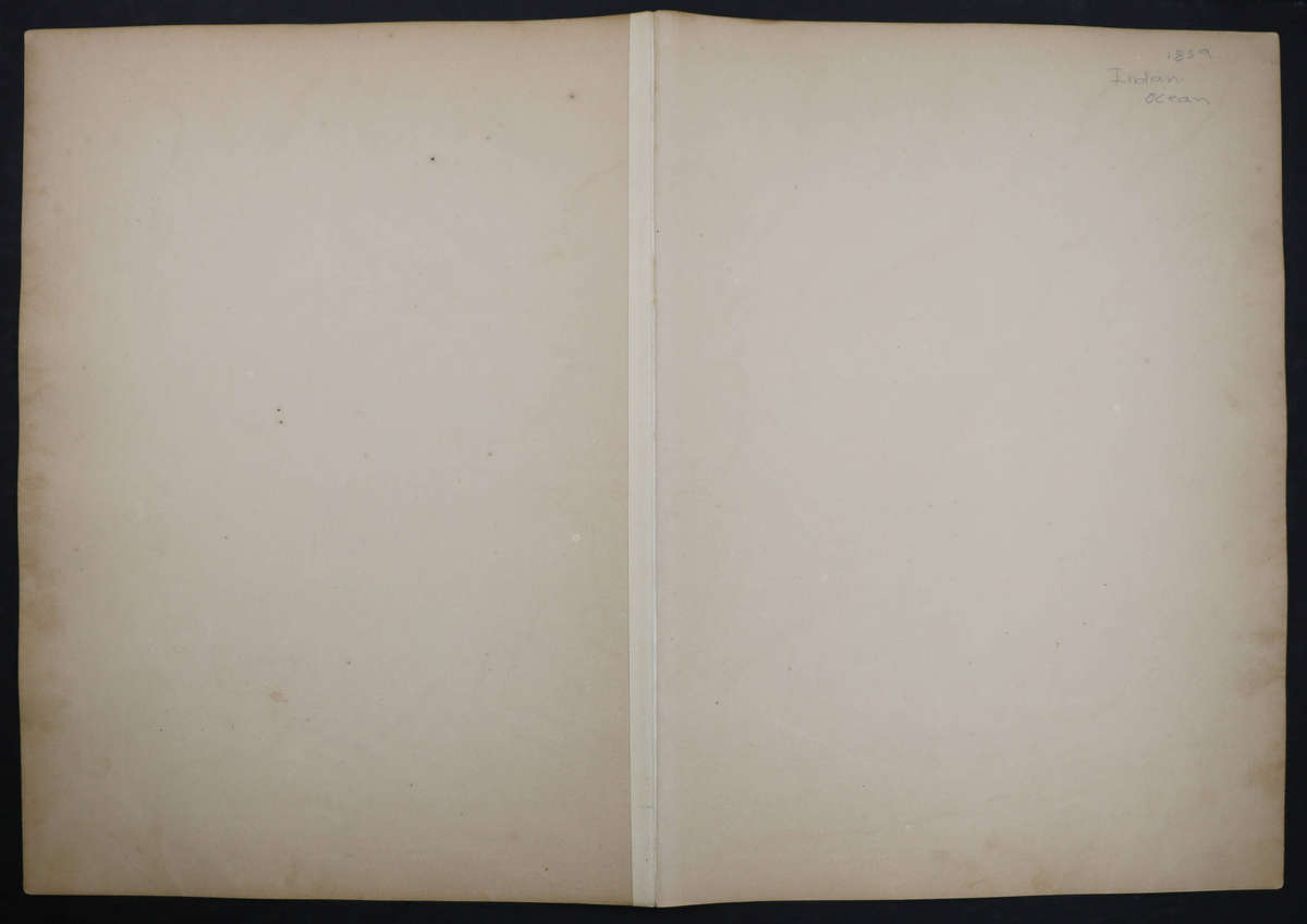 1859 Sumatra, Java and The Indian Ocean Map by Edward Welller, 54.5cm x 37cm