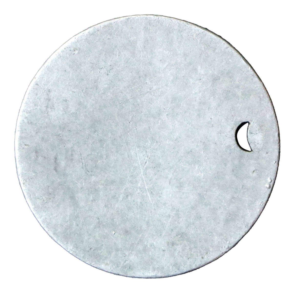 De Beers Mining Ltd Store Token 2/6 , Punched Dumbell, Bultfontein (Springbok, Incuse)