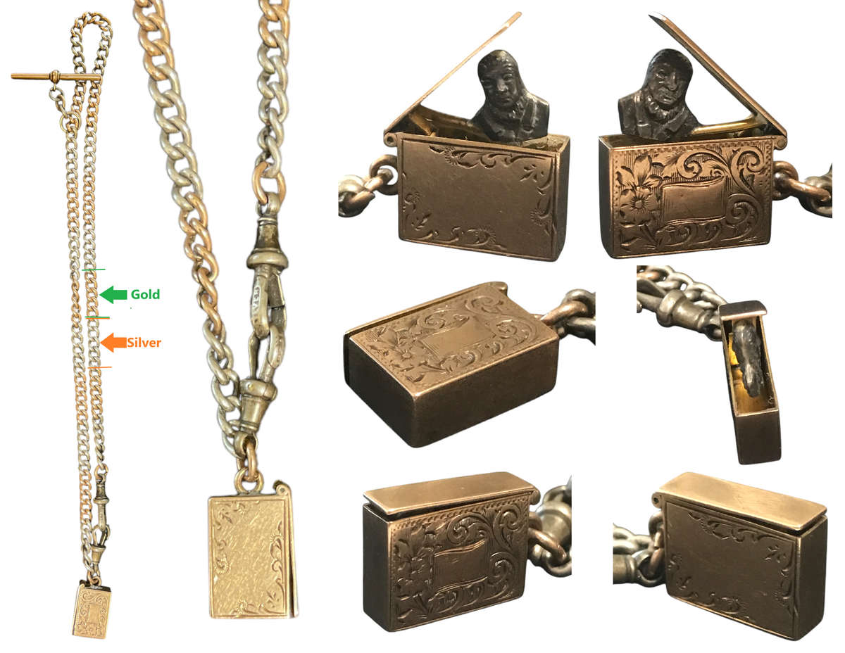 1899-1902 Kimberley Siege/Boer War Gold/Silver/Diamond High End Trench Art Group,