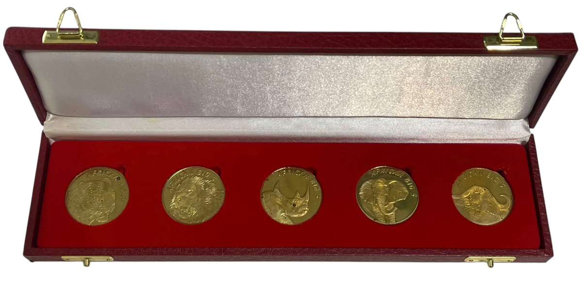The Big 5 Brass Medallion Set